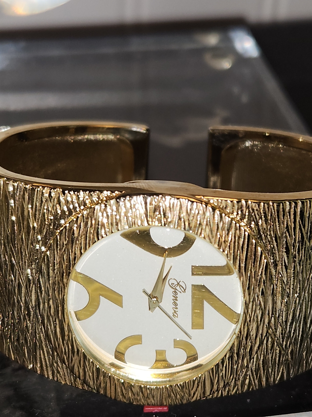 Geneva Gold Cuff Bracelet